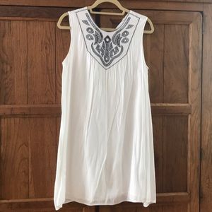 Max Studio Embroidered Dress